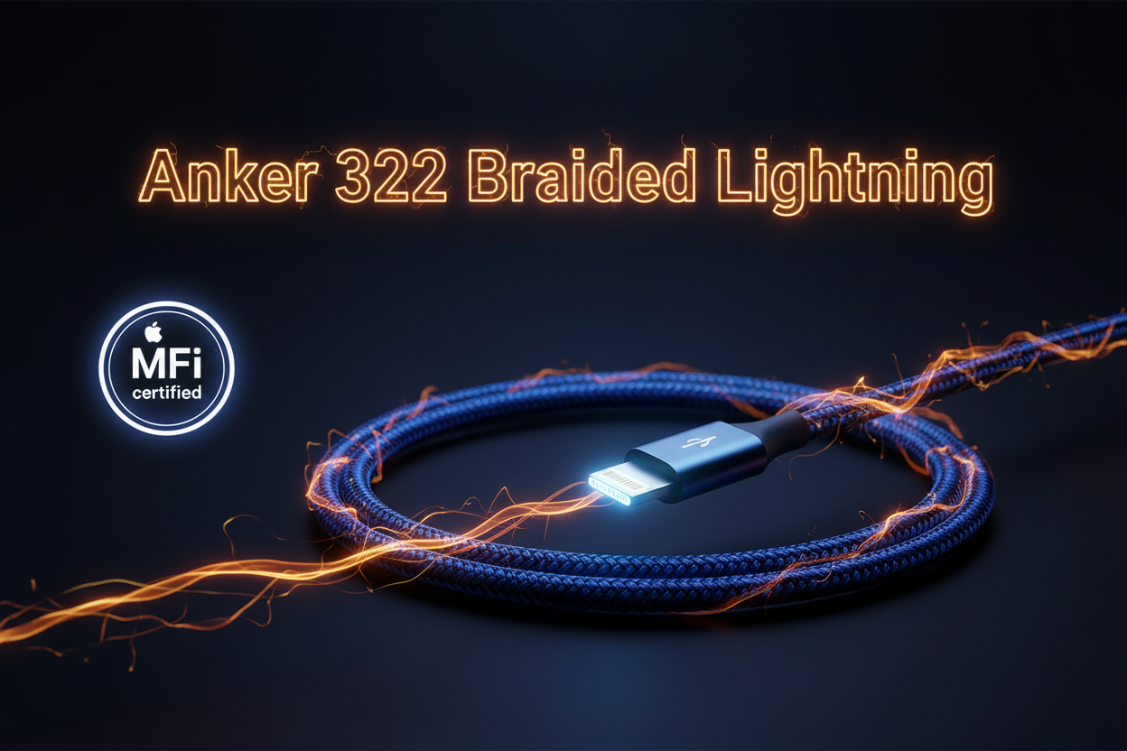 Anker 322 Braided USB-C to Lightning